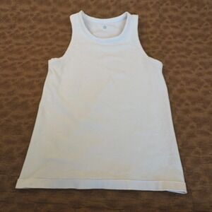 Reflex 90 Degree Ribbed Nylon Tank Tops Stretch Size M